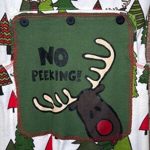 🌻LazyOne Little Boy’s No Peeking! Flapjack size 6 Onsie Pajama Cotton Holiday